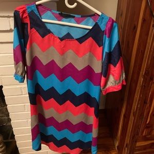 Chevron dress